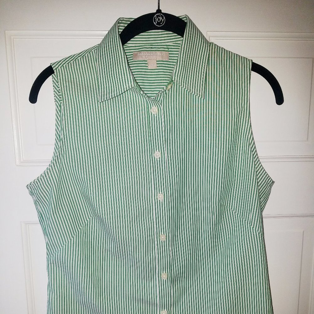 Banana Republic Sleeveless Shirt